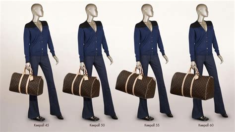 keepall bandouliere 45 vs 55.